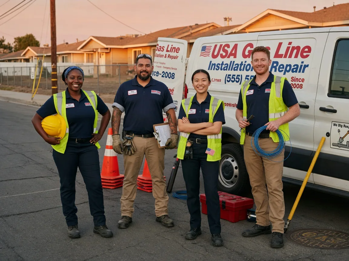 Gas Line Installation company in Walker, LA